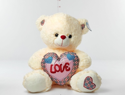 Osita corazón A 40cm