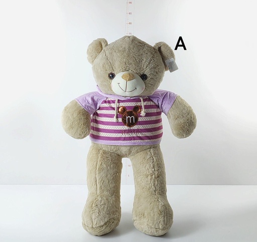 Oso camisa de rayas