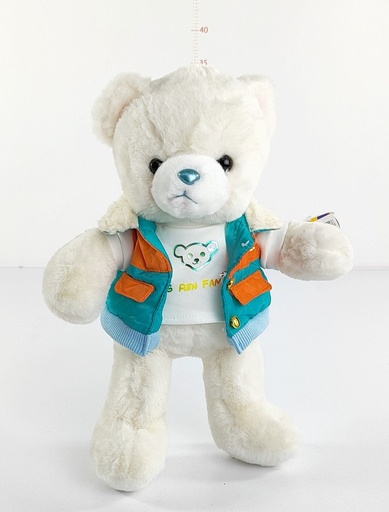 Osito con chaleco 30cm