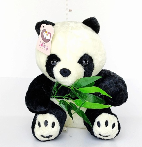 Panda hojas de bambú  25 cm