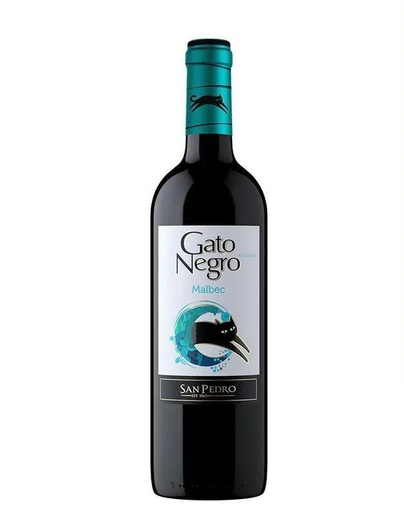 VINO TINTO MALBEC GATO NEGRO 750 ml