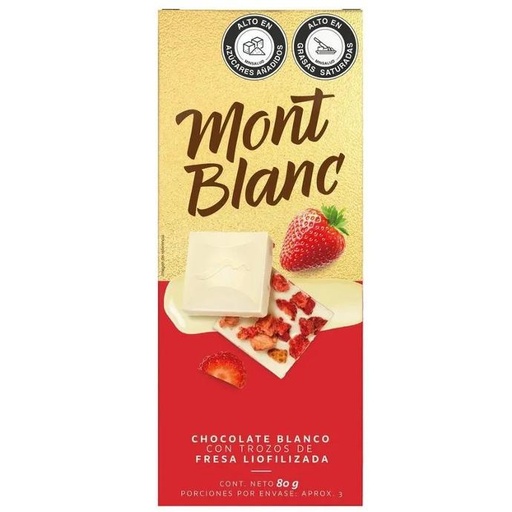 Chocolatina Baileys MONTBLANC 42 gr