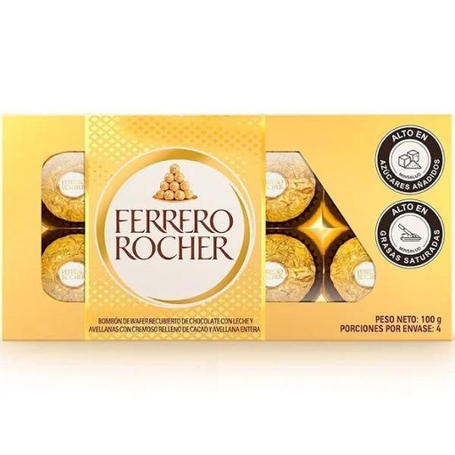 Estuche Bombones FERRERO ROCHER 100 gr