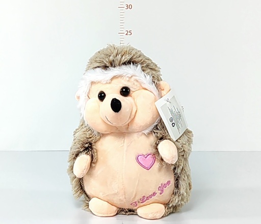 Erizó con corazón 20cm