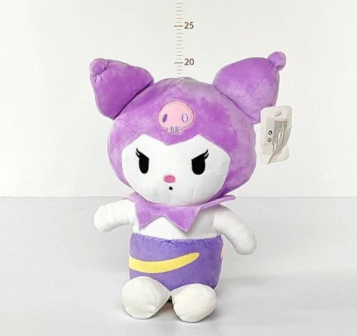 Kuromi morada 20cm
