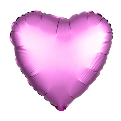 Globo de corazón metalizado