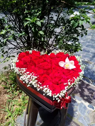 Caja rosas